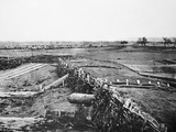 Civil War: Quaker Guns Photographic Print by George N. Barnard