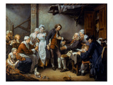 Greuze: The Village Bride Giclee Print by Jean-Baptiste Greuze