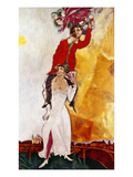 Chagall: Portrait reproduction procédé giclée par Marc Chagall
