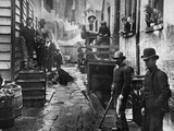 Riis: Bandits' Roost, 1887 Photographic Print by Jacob August Riis