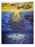 Iroquois Creation Myth Giclée-Druck von Ernest Smith