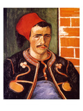 Van Gogh: The Zouave, 1888 Giclee Print by Vincent van Gogh