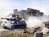Korean War: Tank, 1951 Photographic Print