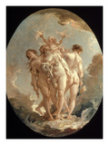 Boucher: Three Graces, 18 C Giclee Print by Francois Boucher