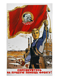 WWII: Russian Poster, 1942 Giclee Print