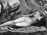 Reclining Nude, C1885 Photographic Print