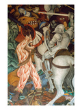 Rivera: Cuernavaca Giclée-tryk af Diego Rivera Rivera: Cuernavaca Giclée-tryk af Diego Rivera