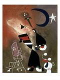 Miro: Women, Bird, 1946 Giclee Print by Joan Miro
