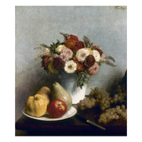 Fantin-Latour: Fruits, 1865 Giclee Print by Henri Fantin-Latour