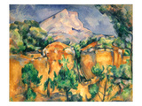 Cezanne: Sainte-Victoire reproduction procédé giclée par Paul Cezanne