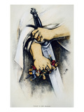 Haymarket Trial, 1886 Giclee Print by Thomas Nast