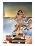 Dali: Leda Atomica Lámina giclée por Salvador Dali