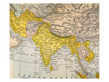Asia Map, 19Th Century Giclée-Druck von Henri Matisse