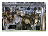 Diego Rivera: Detroit reproduction procédé giclée par Diego Rivera