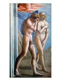 Masaccio: Expulsion Lámina giclée por Francois Boucher
