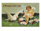 Valentine's Day Card Giclee Print