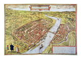 Frankfurt, Germany, 1572 Lámina giclée por Michelangelo Frankfurt, Germany, 1572 Lámina giclée por Michelangelo