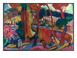 Derain: L'Estaque, reproduction procédé giclée par Andre Derain