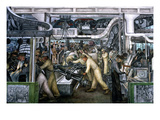 Diego Rivera: Detroit reproduction procédé giclée par Diego Rivera