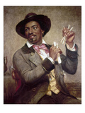 The Bone Player, 1856 Giclee Print by William Sidney Mount