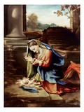 Adoration Of The Child reproduction procédé giclée par Antonio Allegri Da Correggio