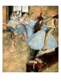 Degas: Ballet Class, C1880 reproduction procédé giclée par Edgar Degas