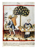 Leeks Giclee Print by Georges Seurat
