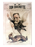 Louis Pasteur (1822-1895) reproduction procédé giclée par Martin Waldseemuller