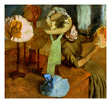 Degas: Milliner, 1879-84 Giclee Print by Edgar Degas