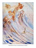 Barrie: Peter Pan Giclee Print by Flora White