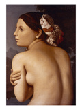 Ingres: The Bather reproduction procédé giclée par Jean-Auguste-Dominique Ingres