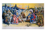 G. Cleveland Cartoon, 1896 Giclee Print by C. Jay Taylor