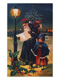 Christmas Card reproduction procédé giclée par Claude Lorrain