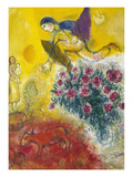 Chagall: Flight, C1968 Giclee Print by Marc Chagall
