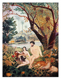 Adão e Eva Impressão giclée por Hans von Gersdorff Adão e Eva Impressão giclée por Hans von Gersdorff
