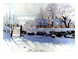 Claude Monet: The Magpie Giclee Print by Claude Monet