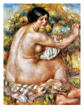 Renoir: Bather, 1912 Giclee Print by Pierre-Auguste Renoir