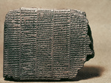 Babylonian Calendar Fotografie-Druck von Giorgio De Chirico