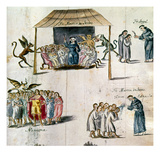 Mexico: Missionaries Giclee-trykk av Pablo Beaumont