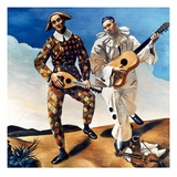 Derain: Harlequin, 1924 reproduction procédé giclée par Andre Derain