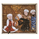 Muslim Court, 1334 A.D Gicleetryck av Alphonse Mucha Muslim Court, 1334 A.D Gicleetryck av Alphonse Mucha