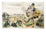 Tariff Lobbyist, 1897 Giclee Print by J.s. Pughe