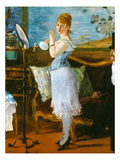 Manet: Nana, 1877 reproduction procédé giclée par Edouard Manet