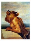 Watts: The Minotaur reproduction procédé giclée par George Frederick Watts