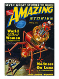 Science Fiction Cover, 1939 Giclee Print by Robert Fuqua