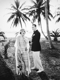 Silent Still: Man & Woman Fotografie-Druck