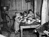 Christmas Poor, 1936 Fotografisk trykk av Russell Lee