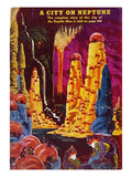 Science Fiction Magazine Giclee-trykk av Georg Braun Science Fiction Magazine Giclee-trykk av Georg Braun