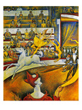 Seurat: Circus, 1891 Giclee Print by Georges Seurat