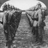 World War I: German Troop Photographic Print